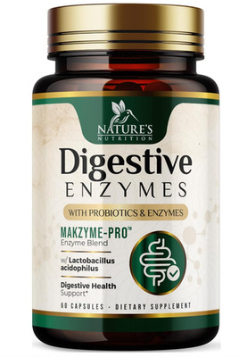 Enzimas Digestivas Probióticos Pastillas Naturales Para El Estomago La Dijestion