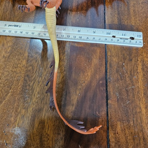 How to Train Your Dragon MONSTROUS NIGHTMARE Figure ORANGE w Wings 2010 Series 1 - Picture 11 of 12