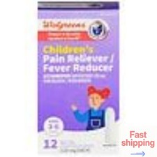 Walgreens Children's Pain Reliever/Fever Reducer Suppositories, 12.0 ea