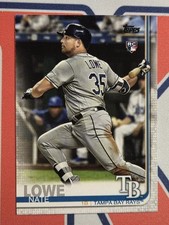 2019 Topps Update Nate Lowe #US291 RC Rays