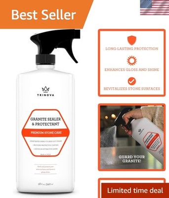 Granite Sealer & Protector   Best Stone Polish, Protectant & Care Product   E...