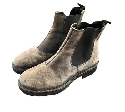 Vagabond Shoemakers Kenova Lug Chelsea Women's Boot in Brown Leather  EU 37 US 6