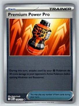 Premium Power Pro - Reverse Holo Uncommon ME01: Mega Evolution 124/132 NM