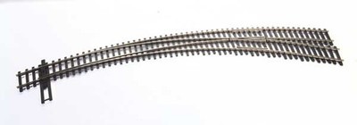 WalthersTrack 83062 HO Scale Code 83 Nickel Silver DCC-Friendly Curved Turnout