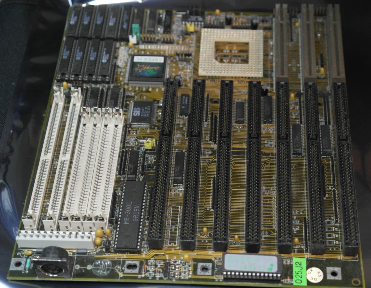 Carte Mère ABIT AB-AD4 Pour 486 – Slots ISA/VLB, 256 Ko Cache, Testée, Fonctionnelle (pile à Changer)