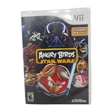Angry Birds Star Wars (Nintendo Wii, 2013) Tested - With Case - No Manual