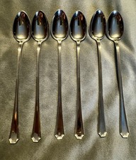 Gorham Sterling Silver Flatware - Fairfax - Iced Tea Spoon - No MG (x1)