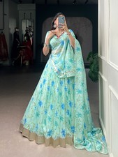 Lightweight Gamthi Chaniya Choli Cotton Printed Stitched Indian Wear Ethnic