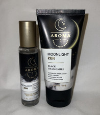 Bath Body Works Black Chamomile Moonlight Zen Mist Ultimate Hydration Cream