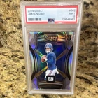 2024 Panini Select 2025 Xrc Prizm Rookie Jaxson Dart #502 PSA 9 New York Giants