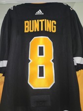 MICHAEL BUNTING PITTSBURGH PENGUINS AUTHENTIC ADIDAS PRIMEGREEN THIRD JERSEY...