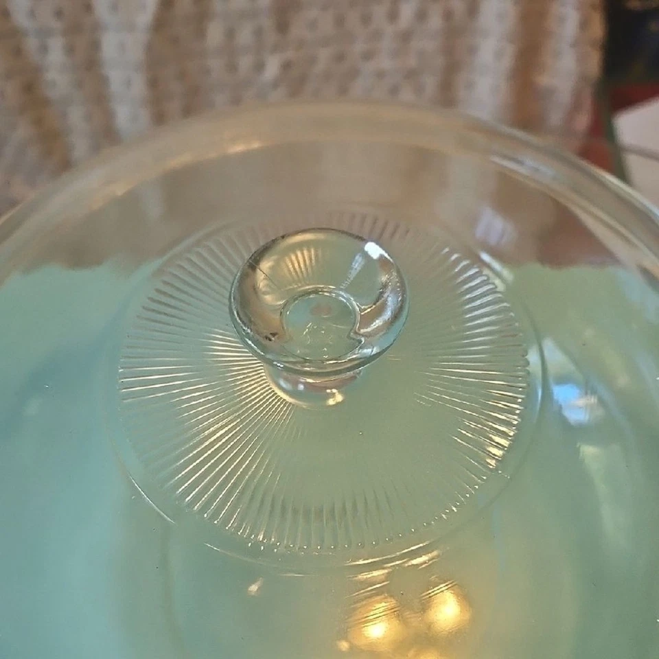 Pyrex Clear Glass Casserole Baking/Mixing Bowl with Dome Lid: 024, 1.9L/2QT - Image 3 of 4