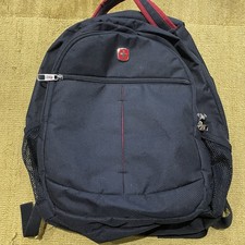 Wenger Backpack Black & Red Front Pockets & Inner pockets Laptop Rucksack Bag
