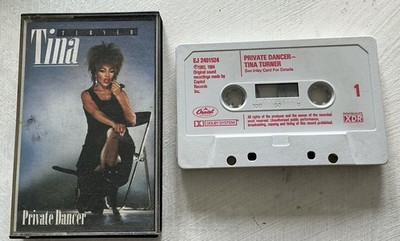 Tina Turner Cassette Album Private Dancer EJ2401524 1984 Great Copy EX