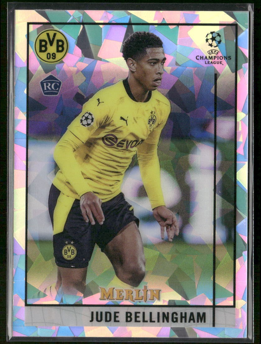 2020 Merlin Chrome UCL Jude Bellingham Rookie RC Atomic Refractor /250 #31