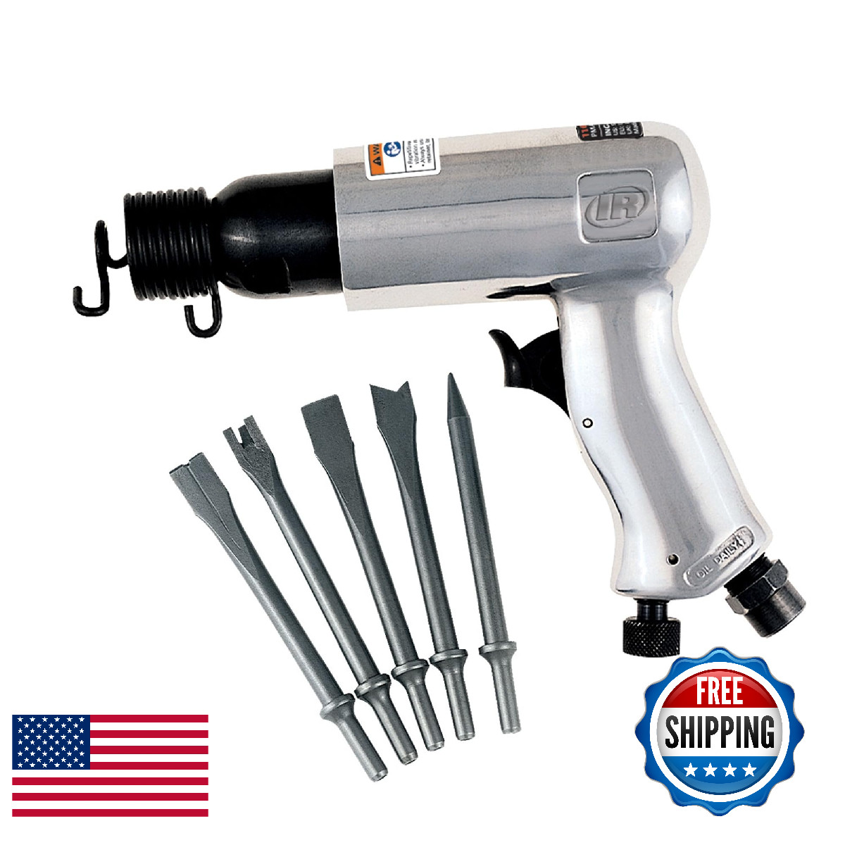 Ingersoll Rand 116 Standard Duty Air Hammer 116K 5 Piece Chi