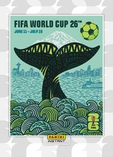 2026 Panini Instant FIFA World Cup Host City Poster Card Seattle