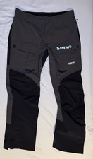 Simms G3 Guide Pants ProDry 4 Layer Gore-Tex Pro Men’s Large Gunmetal Non-Bibbed Simms G3 Guide Pants ProDry 4 Layer Gore-Tex Pro Men’s Large Gunmetal Non-Bibbed - Image 1