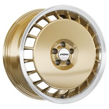 1x RONAL RONAL R50 AERO racing-gold-hornkopiert 8.0Jx18 5x112 ET35
