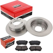 MAPCO BREMSSCHEIBEN 262mm + BELÄGE HINTEN passend für HYUNDAI I30 IX35 KIA CEE'D