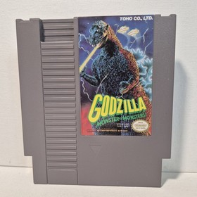 Godzilla: Monster of Monsters! for the Nintendo (NES) Complete in Box (CIB)