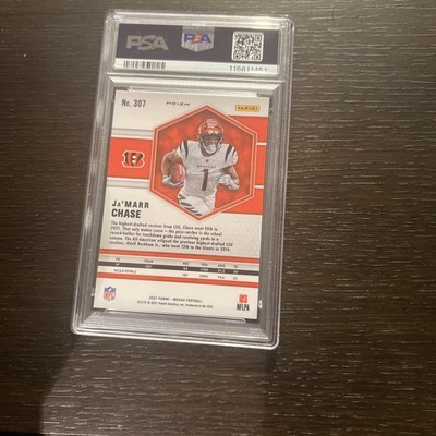 2021 Panini Mosaic - Rookies Ja'Marr Chase #307 Honeycomb Prizm