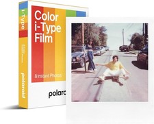 Experience Vibrant Memories with 8 Count Polaroid I-Type Color Film Pack