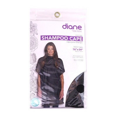 Diane Shampoo Cape 36''x54'' Waterproof Hair Cutting & Coloring Salon Barber Cape