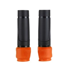 Polisport Lower Triple Clamp Guard - Universal Fork Protector-Black/Orange