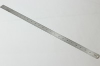 Stahllineal StahlmaßStab Werkstattlineal Lineal Edelstahl MaßStab 600Mm 60Cm