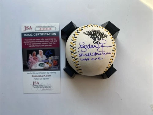 ANDRUW JONES Autographed Signed Official Ball 2006 All Star Baseball Braves COA