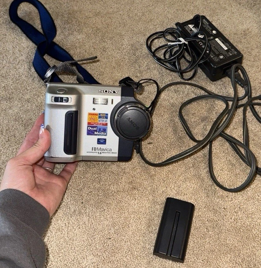 Sony Mavica 10-19.9x Digital Cameras for Sale - eBay