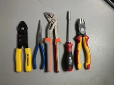 Wiha Z 18 0 09 200 Insulated Diagonal Cutters + 8” Needle Nose & More