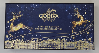 GODIVA Chocolate Collection Limited Edition Sealed exp 4/26 NEW