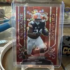 2023 Panini Rookies & Stars - Crusade Nick Chubb #CR-8 Longevity Prizm