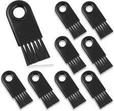 8 Pcs Shaver Cleaning Brush Set for Electric Hair Clippers - Razor Black