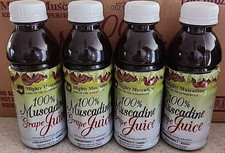 100% Muscadine Grape Juice / Case of 24 bottl...
