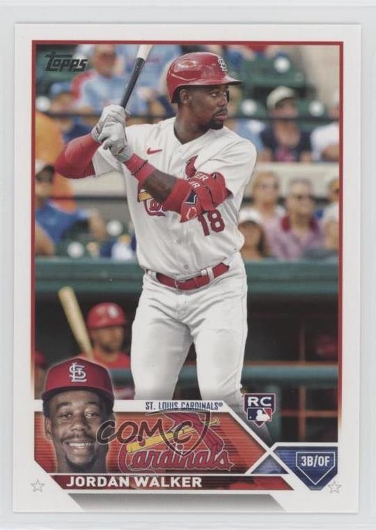 2023 Topps Series 2 Jordan Walker #344 09x3
