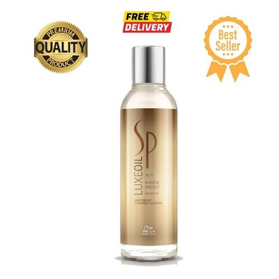 W.ella SP Luxe Oil Keratin Protect Shampoo 200ml All Hair