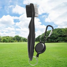 Golf Brush and Club Groove Cleaner 1/2/3 Pack, Easily Attaches to Golf Bag