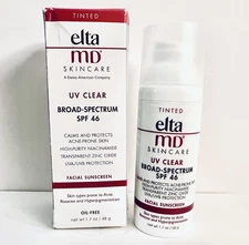Elta MD UV Clear Facial Sunscreen SPF 46 Tinted Sunscreen 1.7oz / 48g NEW IN BOX