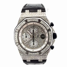 Mens Audemars Piguet Royal Oak Offshore Diamond Watch 3