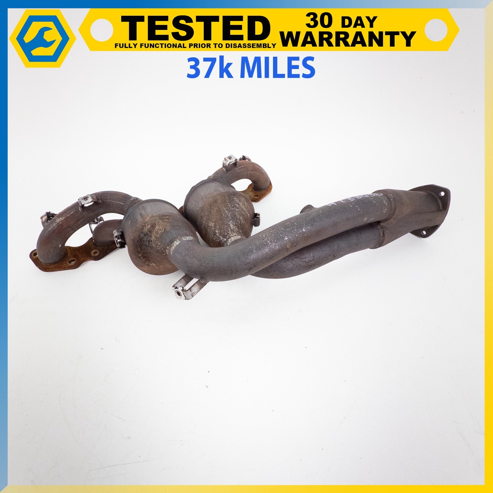 05-12 ASTON MARTIN DB9 DBS RAPIDE 6.0L V12 LEFT EXHAUST MANIFOLD DOWNPIPE OEM
