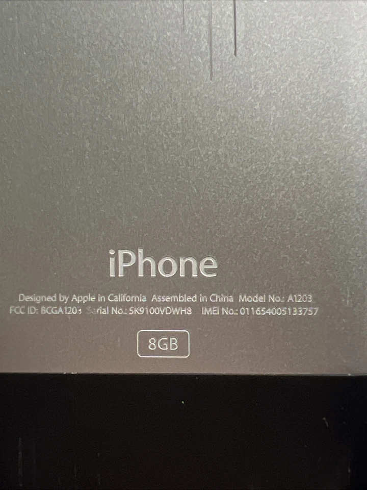 Apple iPhone 1ª Generación  Foto 4 de 4