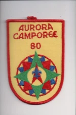 1980 Aurora Camporee patch