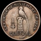 Guatemala - 1/4 Quetzal - 1926 - KM#243 - Item #1 - Silver .720 - 0.193 ASW — photo 2