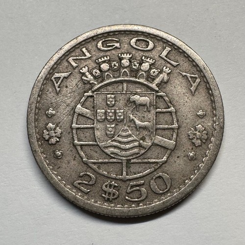 1967 Angola 2.50 Escudos - Coin #C-073