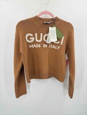 Pre-Owned Gucci Tan Size Small Sweater