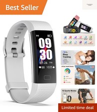 Fitness Tracker with Step/Distance/Calories Counter, Activity Tracker with He...