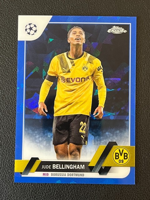 Jude Bellingham 2022-23 Topps Chrome Sapphire UCL 22